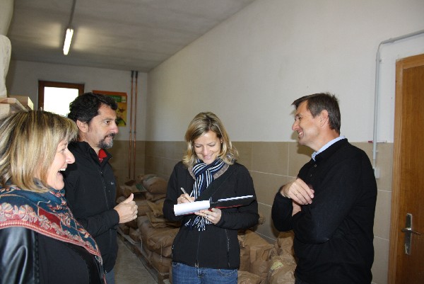 M�hle im Biohof Renner - G�ste aus Argentinien in der Steiermark
